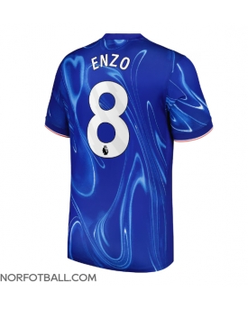 Billige Fotballdrakt Chelsea Enzo Fernandez #8 Replika Hjemmedrakt 2024-25 Kortermet